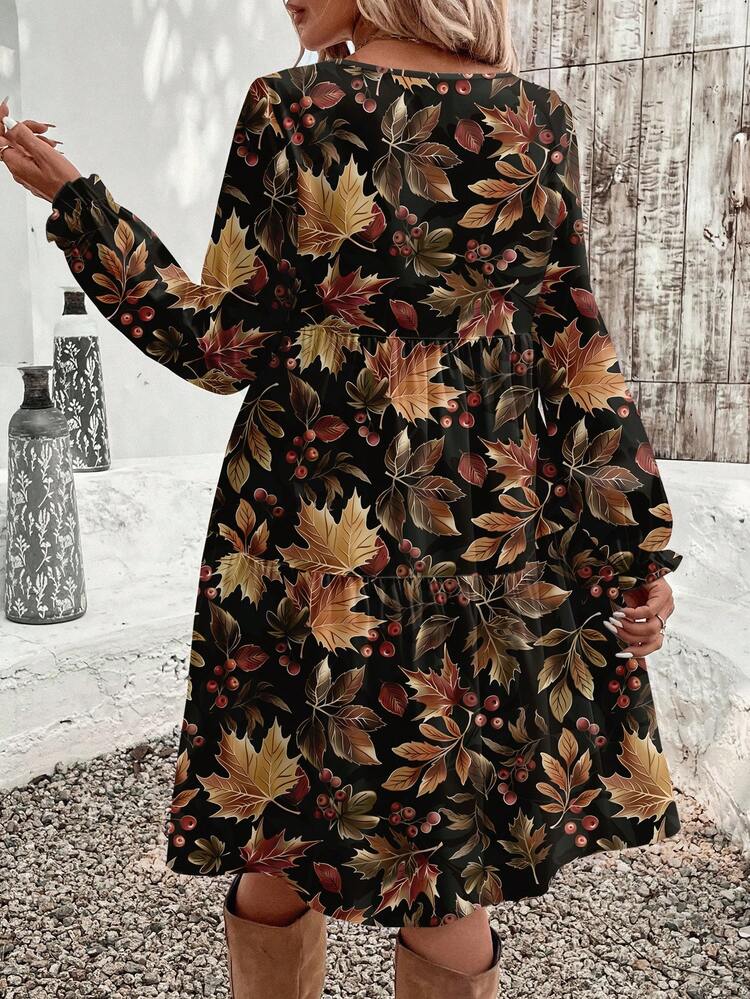 Abito casual ed elegante da donna, autunno/inverno