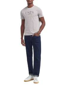 US Polo Assn Men's T-Shirt Grey - Grey - View 3