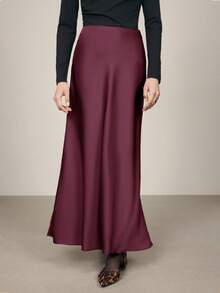 BizChic Chân váy đuôi cá màu tím, thanh lịch, phù hợp cho công sở hàng ngày, mang phong cách lãng mạn retro thập niên 90, thích hợp cho Giáng sinh, Năm mới, Ngày Valentine, Tiệc tùng, Bãi biển, Lễ tốt nghiệp, Thời trang, Lễ hội, Kỳ nghỉ, Khách dự đám cưới, Bữa ăn trưa, Sân bay, Nhiều dịp khác nhau. - Màu tím - Xem 2
