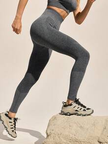 Easithlete Easithlete Women's Casual Elastic Versatile Tight Pants For Yoga, Exercise, Outdoor Activities - Grey - View 4