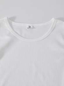 Sparklyn 3 件套青少年女孩休闲装，包括带马图案的连帽拉链运动衫、白色背心和松紧腰直筒裤，秋季 - 深灰色 - 查看 6