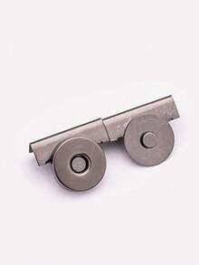 4pcs Metal Magnetic Snap Button, 20*7mm (0.79*0.29in), 4 Colors, Magnetic Clasp For Canvas Bags, Wallets, Handbags And Garments, DIY Craft Accessories