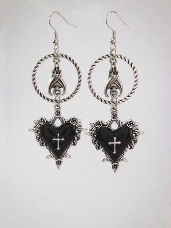 Goth Women Dangle Earrings