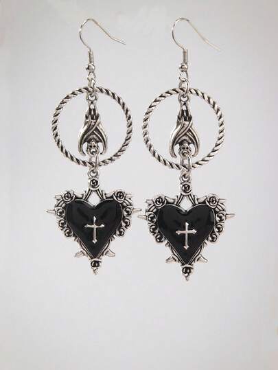Goth Women Dangle Earrings