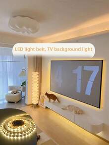 Bande lumineuse LED, 2m/3m/5m, lampe décorative pour arrière-plan de télévision, éclairage intérieur, lampe de bureau, éclairage de miroir, éclairage d'armoire
