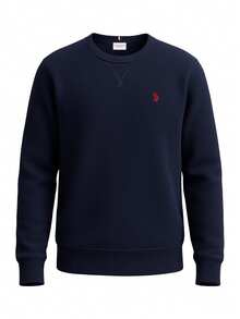 Men's Sweatshirt Navy Blue - Navy Blue - View 4