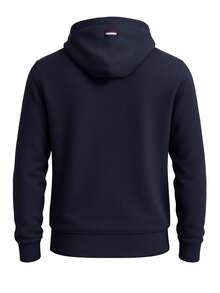 US Polo Assn Classic Men's Zip Up Hoodie Navy Blue - 藏蓝色 - 查看 5