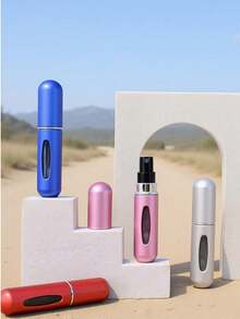 5/3pcs Travel Mini Perfume Refillable Atomizer Container,5ML Perfume Travel Refillable,Refillable Perfume Bottle Travel,Perfume Travel Spray Bottling Dispenser,1/2/4/10/20Pcs Mini Refillable Perfume Portable Atomizer Bottle Refillable Perfume Spray, Refill Pump Case For Traveling And Outgoing Supplies Holiday Camping Holiday Essentials Accessories For Women Perfume For Men - Multicolor - View 4