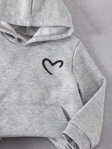 Sparklyn 3件套少女经典百搭舒适卫衣套装，秋冬季 - 彩色 - 查看 5