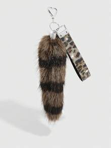 ROMWE Goth Bag Charms - Brown - View 4