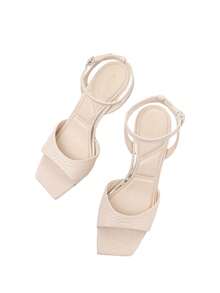 LETTIE OTHER BEIGE Women Slides - Beige - View 3