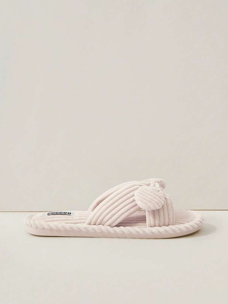 Women's Comfortable Fashionable Home Beige Furry Slippers For Summer Vacation Shoes Summer Back To School Shoes College Student Shoes Spring Shoes Spring Break Easter