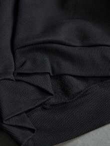 AXEPEAK Men's American Street Gothic Style Hoodie And Sweatpants Set, Fall Winter Clothes