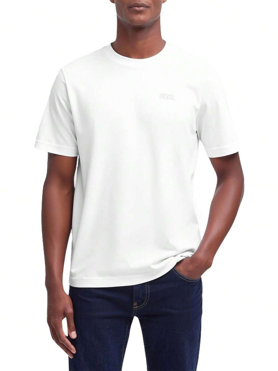 Men's T-Shirts White - White - View 1