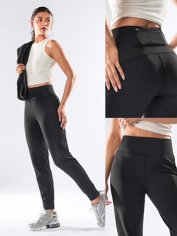 FeatherFit™-Warm Cozy Warm Regular Fit Jogger With Back Zip Pocket Daily Casual Autumn Winter