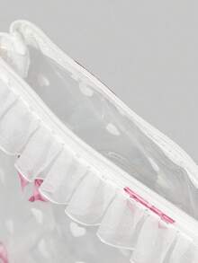 ROMWE Kawaii Bolsas de maquillaje - Blanco - Ver 5