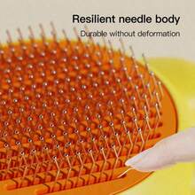 猫毛刷脱毛梳淋浴按摩宠物刷去除猫兔狗松散毛发美容用品 - 彩色 - 查看 6