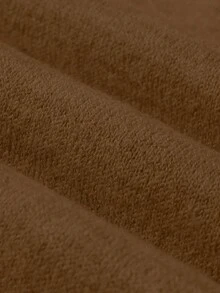 Franclia 2 件套女士休闲宽松针织毛衣和裤子家居服套装，舒适简约的设计 - 巧克力棕 - 查看 5