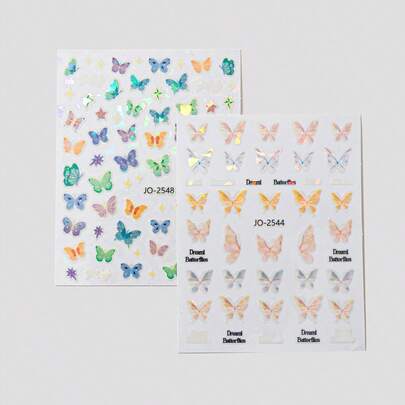 ROMWE Kawaii 闪粉和面部宝石，适合化妆装饰