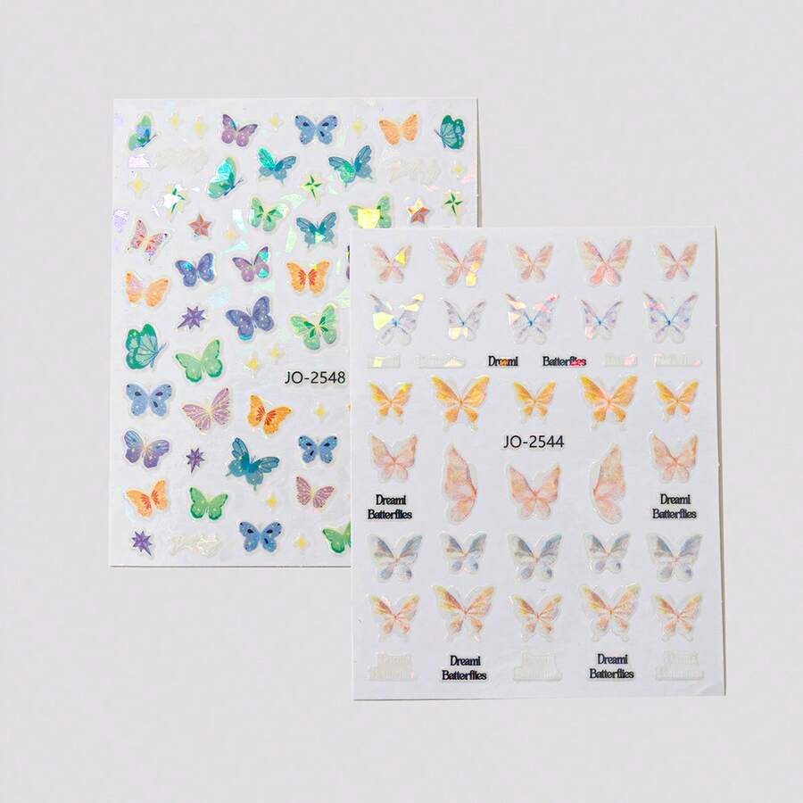 ROMWE Kawaii Kim tuyến và đá trang trí mặt, thích hợp để trang trí trang điểm. - Nhiều màu 14 - Xem 1