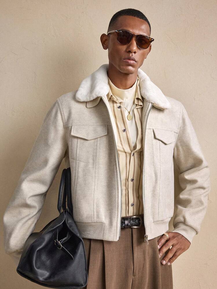 Veste longue à manches longues mode patchwork pour hommes, automne/hiver, Noël, glamour du Nouvel An