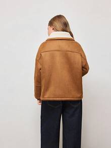 Tween Girl Retro Fleece Jacket, Autumn/Winter