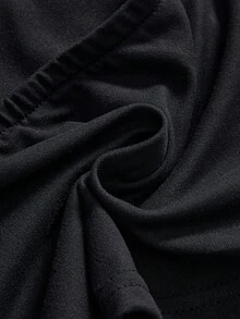 ROMWE Grunge Punk Y2K Chic Zebra Print Fuzzy Cropped Top For Women - Multicolor - View 4