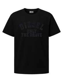 Diesel Women's T-Shirts Black - Black - View 1