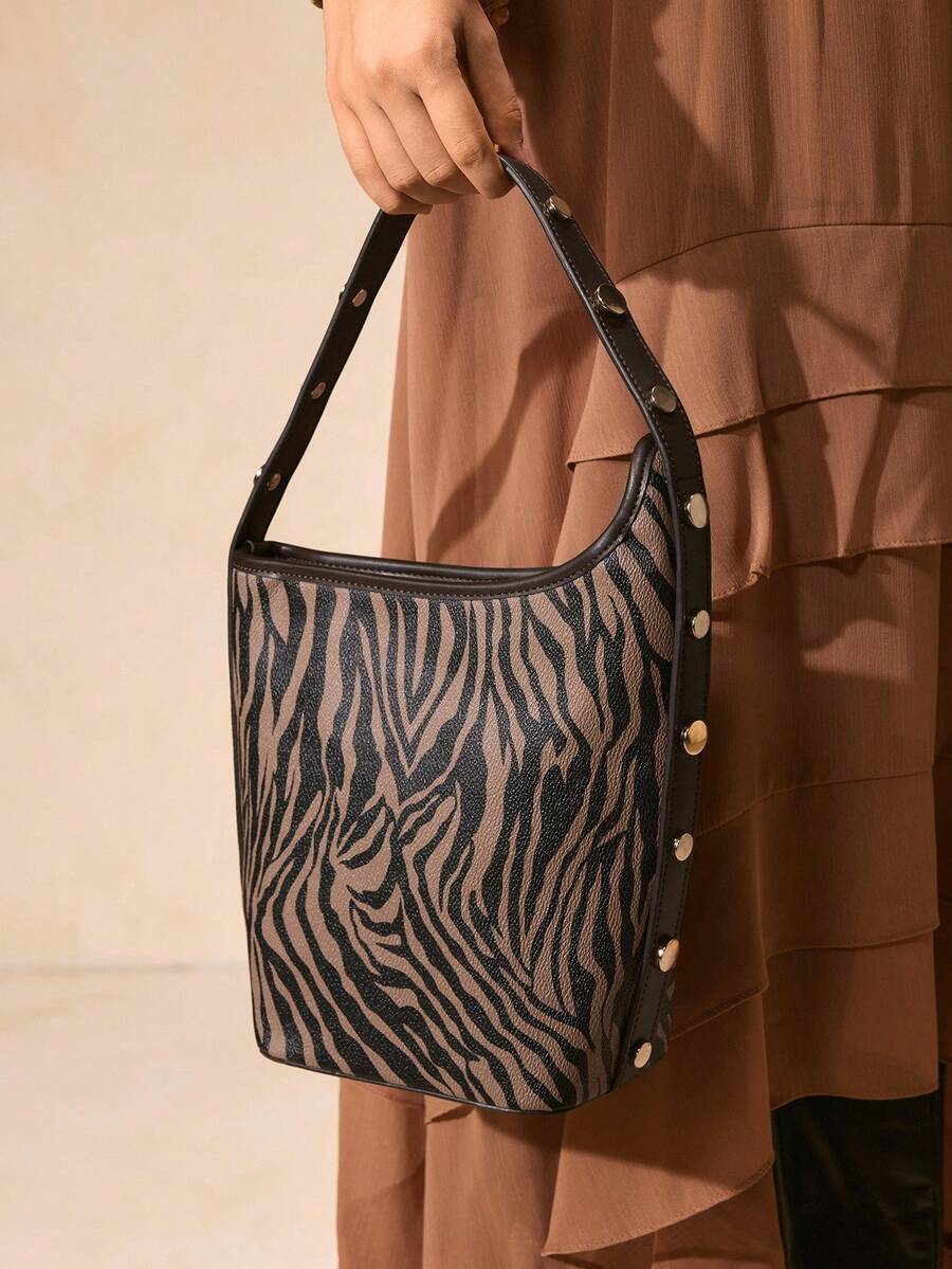 SHECARRY Women Bag - Coffee - View 1