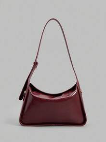 Ontre 女士单肩包 马克莱门汀包 - 酒紅色 - 查看 1
