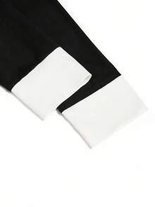 EMERY ROSE Christmas Plus Size Women Stand Collar Long Sleeve Waist Cinched Dress, Digital Printing Craftsmanship, Suitable For Holiday Wear And Everyday Wear