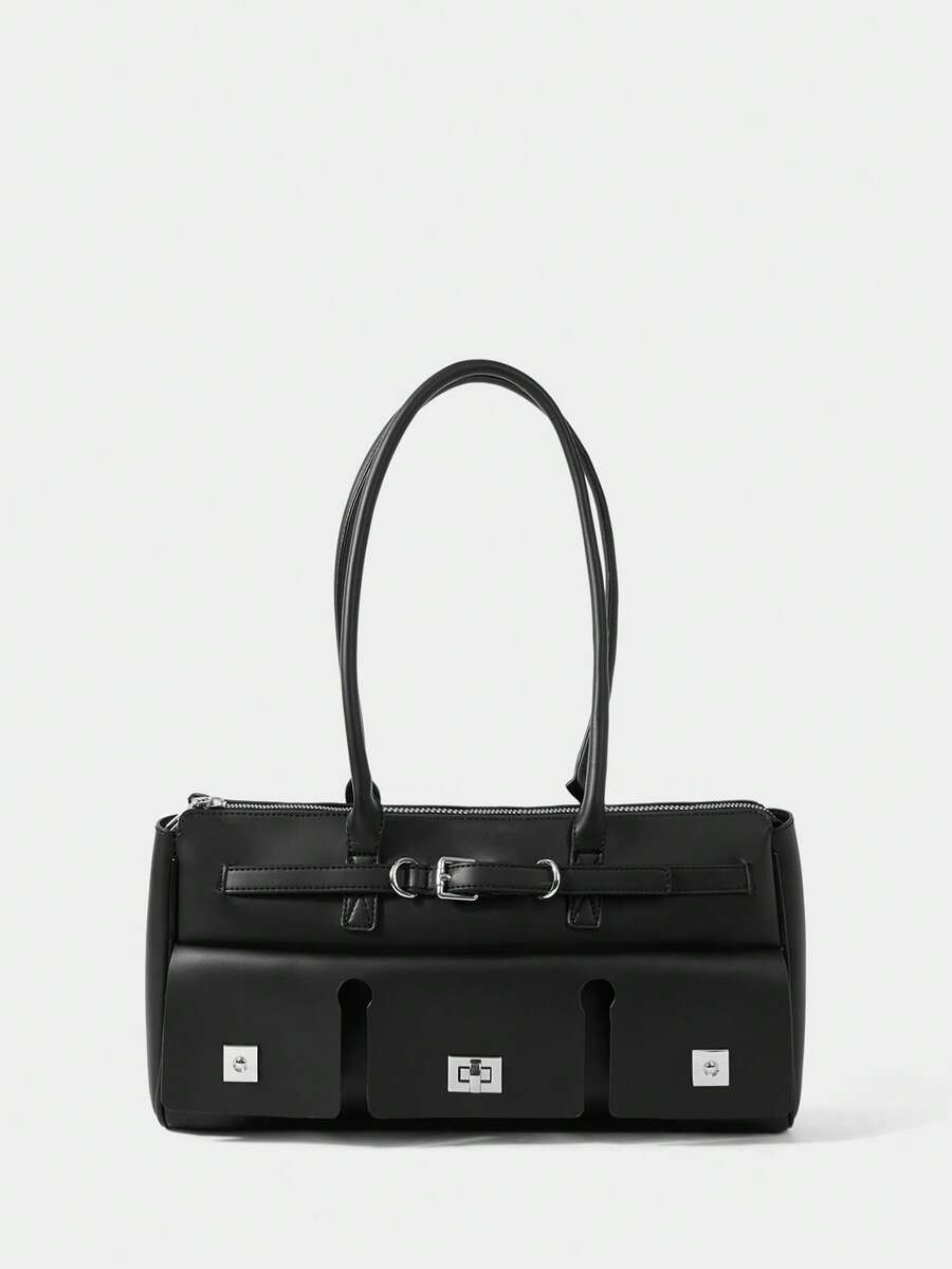 SHECARRY حقيبة نسائية - الأسود - مشاهدة 1