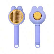 猫毛刷脱毛梳淋浴按摩宠物刷去除猫兔狗松散毛发美容用品 - 彩色 - 查看 9