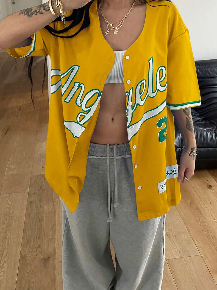 StreetHx 女式夏季休闲街头服饰浅蓝色衬衫