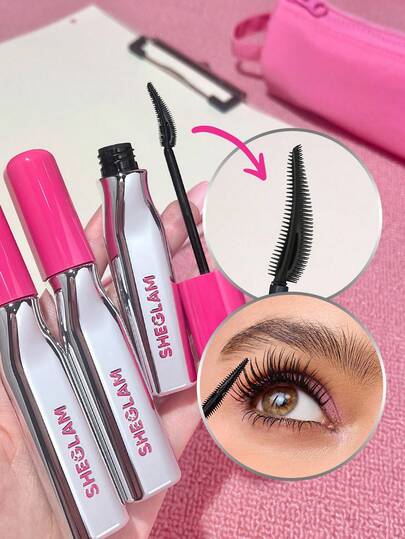 SHEGLAM Lashlighter Up & Out Máscara de pestañas Marca Belleza Maquillaje Maquullaje Cosmética para Mujeres Niñas Perfecto para Invierno Primavera Ideal para Y2K Elegante Moda Adecuado para Cumpleaños Regalo Fiesta Listo Mejor Color