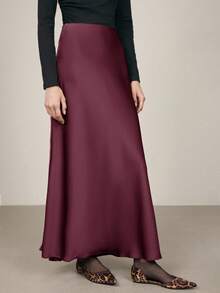 BizChic Chân váy đuôi cá màu tím, thanh lịch, phù hợp cho công sở hàng ngày, mang phong cách lãng mạn retro thập niên 90, thích hợp cho Giáng sinh, Năm mới, Ngày Valentine, Tiệc tùng, Bãi biển, Lễ tốt nghiệp, Thời trang, Lễ hội, Kỳ nghỉ, Khách dự đám cưới, Bữa ăn trưa, Sân bay, Nhiều dịp khác nhau. - Màu tím - Xem 3