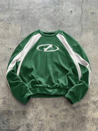 AXEPEAK Sudadera holgada de punto de manga larga para hombre, otoño e invierno