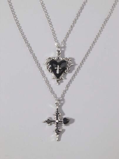 Goth Women Pendant Necklaces