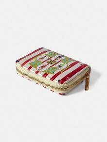 HARRY POTTER X SHEIN 女士 1 件糖果印花拉链小钱包、零钱包 - 彩色 - 查看 5