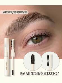 SHEGLAM Save lt Gel laminador para cejas Marca Belleza Maquillaje Maquullaje Cosmética para Mujeres Niñas Perfecto para Invierno Primavera Ideal para Y2K Elegante Moda Adecuado para Cumpleaños San Valentín Regalo Fiesta Listo Mejor Color - transparente - Ver 1