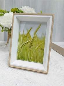 1 件天然木色壁挂式展示柜，白色内饰和亚克力盖，现代简约风格装饰房间装饰卧室装饰情人节、情人节婚礼、生日 - 米色 - 查看 6