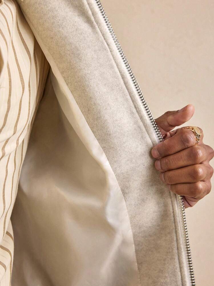 Veste longue à manches longues mode patchwork pour hommes, automne/hiver, Noël, glamour du Nouvel An