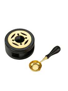 SHEIN 1Pc Vintage Lacquer Furnace & Seal Stamp Set Back To School - Multicolor - View 8