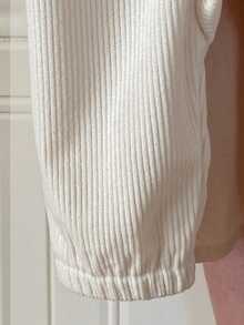 SHEIN Vintaside Kids Infant Boys' Casual Corduroy Lapel Cardigan Jumpsuit, Suitable For Daily Outings, School, Parties, Gatherings, Vacations, Sports, Baby Boy Clothing, Infant Clothing Neutral Baby Clothes Unisex Vintage Neutral Baby Clothes Baby Casual Jumpsuit Baby Coat Jumpsuit