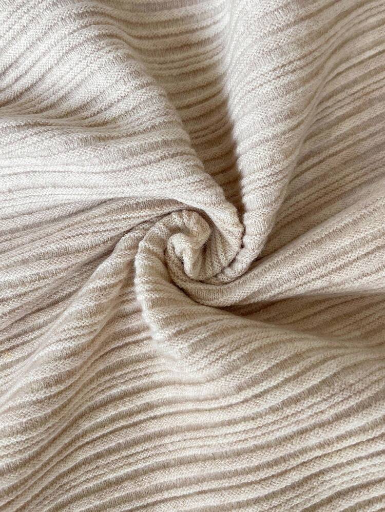 Nouveau pull femme en tricot ajouré col roulé avec doublure en maille, coupe slim, style automne casual