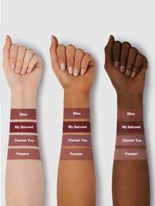 SHEGLAM Dynamatte Boom Long-Lasting Matte Lipstick (Ember Rose Ver.)-Passion Valentines Nude Lipstick Lightweight Color Non-Transfer Creamy-Matte Lip Makeup Brand Beauty Makeup Face Paint Cosmetic For Women Girls Perfect For Fall Winter Ideal For Y2K Fancy Fashion Suitable For Birthday Christmas Present Party Ready Best Color