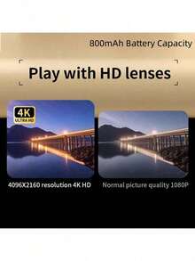Teckwe Máy ảnh kỹ thuật số 4K, Máy ảnh CCD, Máy quay vlog cho Vieo, Tự động lấy nét, Nhận diện khuôn mặt 48MP, Màn hình lật, Zoom kỹ thuật số 16X, Máy ảnh ngắm và chụp, Quà tặng cho người mới bắt đầu, Du lịch, Gia đình Giáng sinh Halloween - Hồng - Xem 6