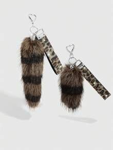 ROMWE Goth Bag Charms - Brown - View 2