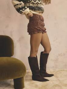 Aralina Ocean Inspired Shirred Summer Shorts