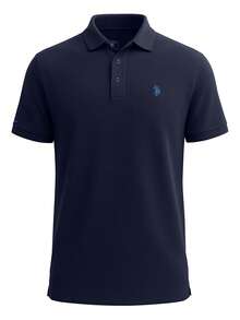 US Polo Assn Classic Men's Polo Shirt Navy Blue - Navy Blue - View 4